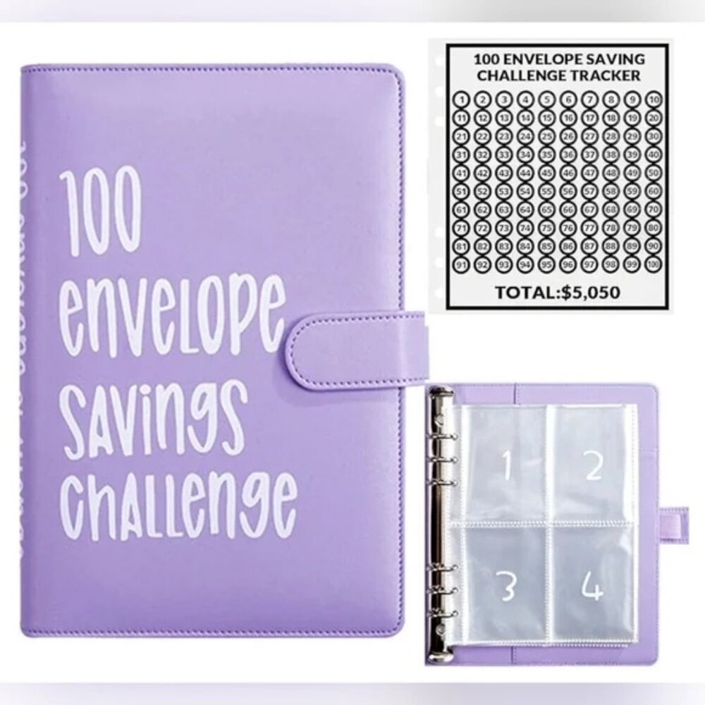 Money Savings Challenge 100 Envelopes